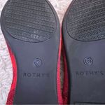 Rothy's  The Point Shoes in Red Chilli Camo Sz 8 ballet flats retired Photo 6
