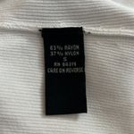 Cyrus  Shirt Womens Small White Strap Detail Casual Neutral Minimalist Clean Girl Photo 5