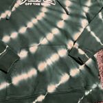 Vans small  Sweatshirt Hoodie Green/White Tie Dye Photo 5