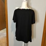 Kensie  tropical floral accent hem tshirt‎ size M BIN C Photo 3