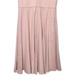 Gal Meets Glam Edith Midi Dress Pink Fit & Flare Short Sleeve Size 10 Photo 4