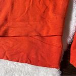 Vimmia Revolve Orange Asymmetrical Hem Sweatshirt Photo 3