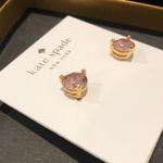 Kate Spade  Light Rose ‘Rise and Shine’ Pink and Gold Earrings Photo 1