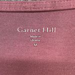 Garnet Hill Tunic Top Women M Burgundy Batwing Stretch Relaxed Feminine NEW Photo 10