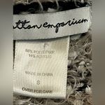 Cotton Emporium  Open Cardigan Eyelash Sweater Photo 3