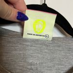 One Teaspoon NWT  OT Logo Crew Neck - Grey Marl Short Sleeve Photo 4