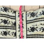 carole little  Boho black & white dress Embroidery Size 8 Photo 8