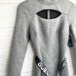 Guess Women's Charlize Belted Cutout Dress Gray Size Small Photo 3