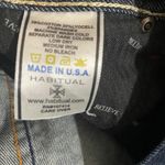 Habitual Blue Medium Wash Straight Leg Low Rise Denim Jeans Women Sz 1 Photo 3