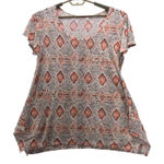 Fresh Produce  Tunic Top Orange 1X Photo 0