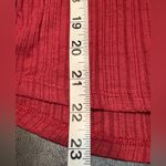 Hippie Rose Women's Ribbed Henley Top - color “Autumn Ruby” size Small. NWT Photo 11