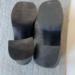 Steve Madden Fulfill Y2K Black Leather Square Toe Chunkly Heel Loafers Size 8.5 Photo 13