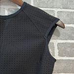 Vitamin A  Black Muscle Tee Crop Top Swimwear Photo 1