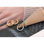 Boutique Unisex Turquoise White Gold Sterling Silver Hoop Earrings, 9mm‎ Photo 4