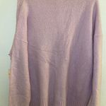 superdown  Revolve Lilac Knit V Neck Sweater Photo 4