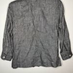 Norton Mcnaughton  Charcoal Casual Button-Down Shirt Photo 7