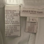 Jones New York Sport Womens 100% Cotton Pull On Cropped Pants Drawstring Size 6 Photo 3