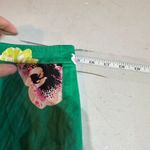 J. Crew Womens Floral Print Cotton Blend Stretch Pencil Skirt Green Pink Size 6P Photo 4