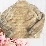 NEWING JEANS FAUX FUR COAT Y2K EUC Size undefined Photo 6