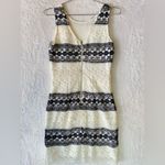 Marineblu Cream Navy Blue Lace Sleeveless Tank Dress ModCloth Summer Wedding NEW Photo 1
