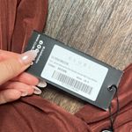 Club L  Brown Asymmetric Ruched Midi Dress Photo 2