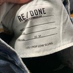 RE/DONE  90S CROP LOW SLUNG JEAN MEDIUM RAF 25 Photo 5