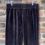 Westbound  Brown Velour Flare Leg Track Sweat Pants Women's Size Medium Photo 1