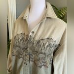 Cabela's Ladies Cabela’s Southwest Western Brushed Cotton Bear Print Button Down Shirt Photo 1