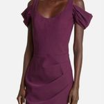 Chiara Boni NWOT Skylar Cold Shoulder Gown in Barolo sz 4 IT 40 Photo 0