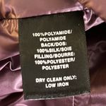 Lafayette 148  Vest Silk Back Purple Zippered Size Medium Photo 8