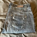 Harley Davidson Distressed Crop Jean Size 6 Photo 1