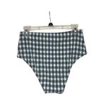 Faithfull the Brand  Womens Blue Check Print Swim Bottom‎ L Photo 2