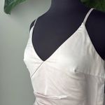 Chi Chi London Satin Evening Dress 'Varsha' in Pale Neutral Champagne Photo 2