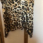 Carolyn Taylor  Black and Tan Patterned Blouse 1X Photo 6