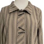 Habitat  Size Medium  Top Blouse Button Down Shirt Collared Boho Lagenlook Artsy Photo 1