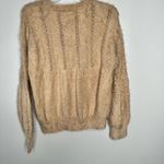 Lost + Wander Lost + Wonder tan sweater size S/M Photo 4