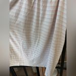 LAKE pajamas nightgown dress ruffles stripes peach pink orange soft cotton pima White Photo 4