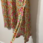 Natural Life  Hangout Floral Cotton Knit Sleeveless Maxi Dress Size L / XL Photo 5