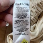 ASOS Cream Smocked Linen Cotton Ruffle Sleeveless Jumpsuit Wide Leg SZ 10 Luxury Photo 12