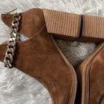 Steve Madden Cedar-C Chestnut Suede Ankle boots size 7.5 Photo 8