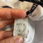 Apt. 9  Women's One Piece Leaf Print Swim Suit Size L Photo 4