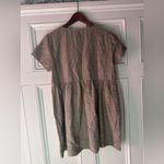 Madewell  Alexandra linen blend button front dress- M Photo 2