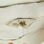 Sagaie Paris Vintage White Crochet Lace Trim Pants Size 6 Photo 5