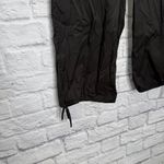 Tory Burch  Cropped Tie Pant Womens Size M Tassel Lightweight Cover Up Black Photo 2