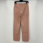 Aritzia  Wilfred Vegan Leather pants, pleather, faux leather, straight Leg,‎ SZ 4 Photo 1