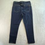 Michael Kors  Jeans‎ Womens 8/28x23 Izzy Cropped Skinny blue Denim stretch Photo 12