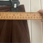 Harvé Benard VTG Harve Benard Womens Suit Set Jacket Pants Set 8 Brown Soft Faux Suede Office Photo 9