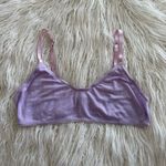 Free People  Pointelle Bralette Purple Size Large Photo 1