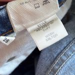 Reformation  Cynthia High Relaxed With Cuff Salton Wash Size 26 Photo 7