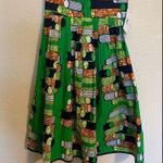 Stitch & Steel South African Design Patterned Skirt Size S Blue Photo 0
